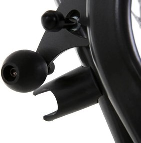 Huśtawka ogrodowa metalowa, rozkładana, dla 4 osób, 209 cm