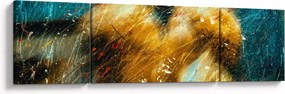 Obraz - Całujące się anioły (170x50 cm)