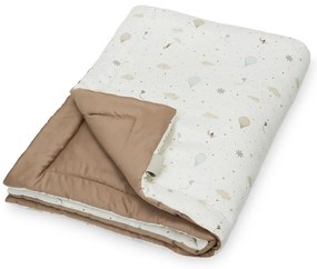 Koc dziecięcy z bawełny organicznej w kolorze kości słoniowej 90x120 cm Dreamland – Cam Cam Copenhagen