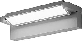 Wyświetlacz - Kinkiet LED 36W CCT 3000K-4000K, regulowany w zakresie 340°, 2900 lm, IP65, 36 cm, jasnoszary - Perenz