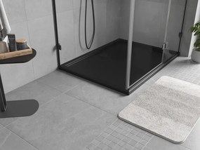 Mexen Flow brodzik prostokątny slim 100 x 90 cm, czarny mat - 46R709010
