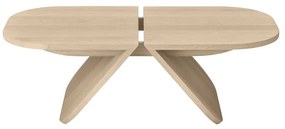 Stolik z litego drewna dębowego w naturalnym kolorze 54x100 cm Avio – Blomus