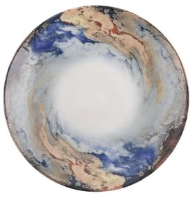 24-częściowy zestaw porcelanowych naczyń Güral Porselen Abstract