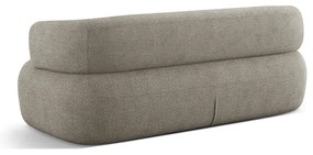 Jasnoszara sofa z materiału bouclé 178 cm Jenny – Micadoni Home