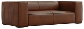 Koniakowa skórzana sofa 212 cm Madame – Windsor &amp; Co Sofas