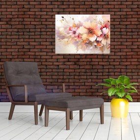 Obraz - Kwiaty (70x50 cm)