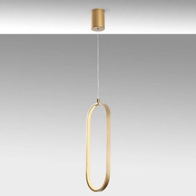 Lampa wisząca LED w kolorze złota Can – Opviq lights