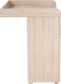 Stolik do przewijania dąb 92 cm