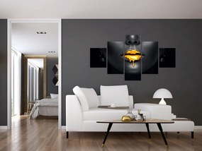 Obraz - Usta kobiety (125x70 cm)