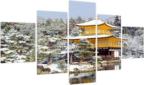 Obraz - Kinkakuji, Japonia (125x70 cm)