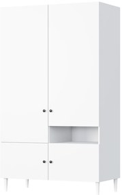 Szafa DULLUM 120x205cm, biała