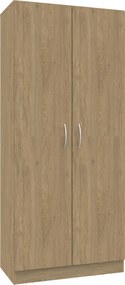 Szafa aktowa dwudrzwiowa na klucz Simple, 80x40x185 cm, index 80-5P-2F5