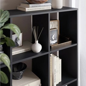 Room Divider czarny 104x29x108 nove