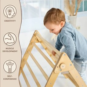 Drabinka dwustronna Montessori dla maluchów w wieku 1-7 lat