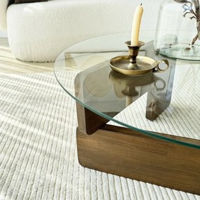 Stolik konferencyjny Mia Walnut