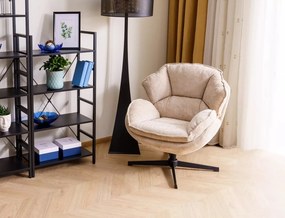 Obrotowy fotel do salonu Betty Signal