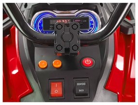 Quad na akumulator bdm0906 pompowane koła czerwony