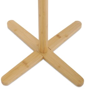 Wieszak stojący B016 NAT, bambus