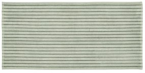 Zielony ręcznik kąpielowy z bawełny organicznej frotte 70x140 cm Arto – Blomus