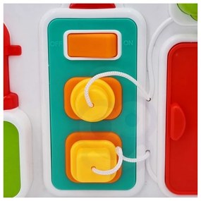 Woopie baby tablica manipulacyjna kuchnia zegar z efektami dźwiękowymi i świetlnymi montessori