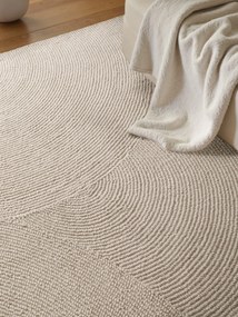 Dywan wełniany Hanse Home Eleni kremowy 80 cm x 300 cm