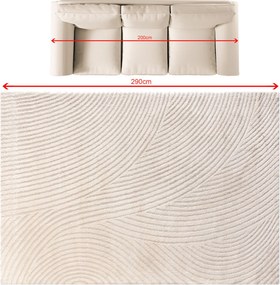 Dywan Travero cream/beige 200x290 cm
