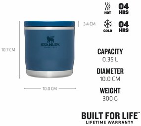 Termos na żywność Stanley Adventure To-Go 350 ml Abyss niebieski