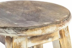 Designerskie krzesło opalane w stylu vintage - 50 cm