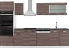 Aneks kuchenny szlachetny szary/biały 300x60x81.6 r-line