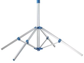 Monzana Stojak na pranie z aluminium FALCO, 103×168 cm, srebrny