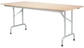 Stół RICO 2 160x80 buk/alu NOWY STYL
