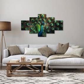 Obraz – Paw (125x70 cm)