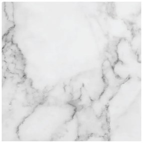 Naklejka na podłogę Ambiance Slab Stickers White Marble, 30x30 cm
