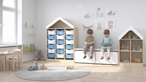 Zestaw mebli szkolnych do świetlic i bibliotek Blox Base 7