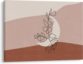 Obraz - Boho leaves N⁰2 (70x50 cm)