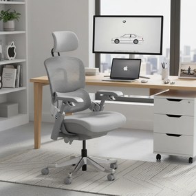 Krzesło biurowe TENSO, szary