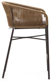Beżowy metalowy hoker ogrodowy Yanet – Kave Home