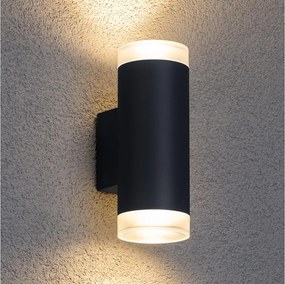 Brilagi -LED RGBW Zewnętrzny kinkiet MATERA 2xGU10/6W/230V antracyt IP54