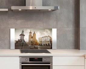 Szkło do Kuchni na Ścianę Krakowski Pomnik i Bazylika