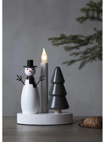 Czarno-biała dekoracja świetlna ze świątecznym motywem Christmas Joy – Star Trading