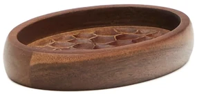 Brązowa drewniana mydelniczka Fraz – Kave Home