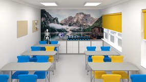 Krzesło szkolne dla uczniów C-Line rozmiar 3-6