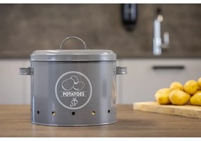 Stalowy pojemnik na żywność na ziemniaki Secret Du Potager – Esschert Design