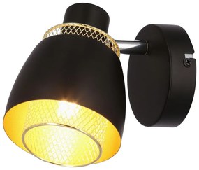 Czarny kinkiet Aleksandria – Candellux Lighting