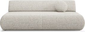 Masseno Sofa DELTA z funkcją spania i pojemnikiem na pościel, Rozkładana sofa - Beżowy, PUENTE 06