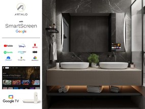 LED lustro do łazienki z oświetleniem M15