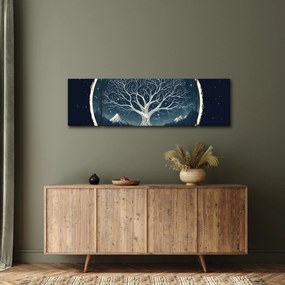 Obraz – Magiczne drzewo z jeleniem II. (170x50 cm)