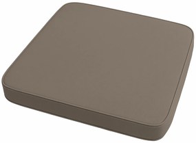 Poduszka zewnętrzna na krzesło VIREON 44x45 cm, szaro-brązowy