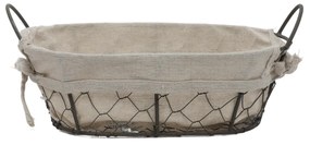 Koszyk na chleb, pieczywo, owoce COUNTRY STYLE, 26x17x9 cm, ZELLER