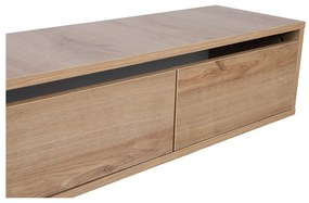 Szafka pod TV w dekorze dębu w naturalnym kolorze 180x30x25 cm Rust – Kalune Design